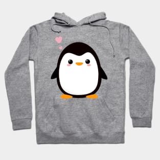 Kawaii Penguin T-Shirt Hoodie